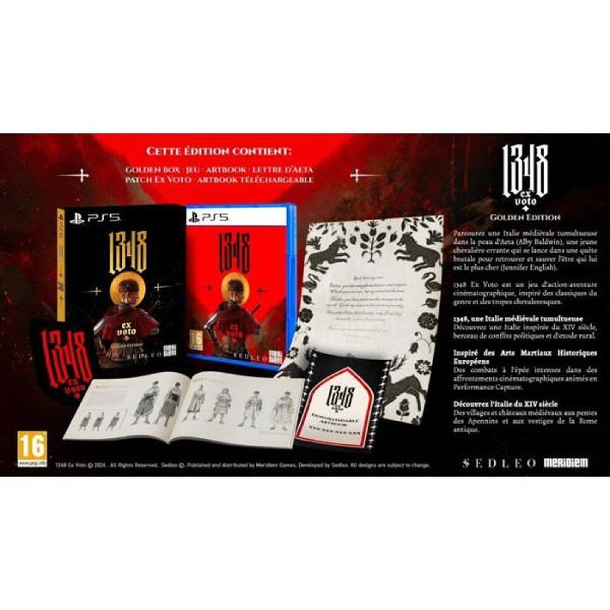 MICROIDS 1348 Ex Voto - Golden Edition - Jeu PS5