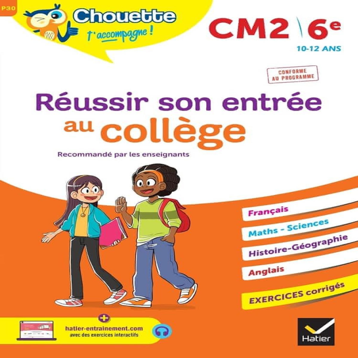 REUSSIR SON ENTREE AU COLLEGE CM2/6E, Grandcoin-Joly Ginette