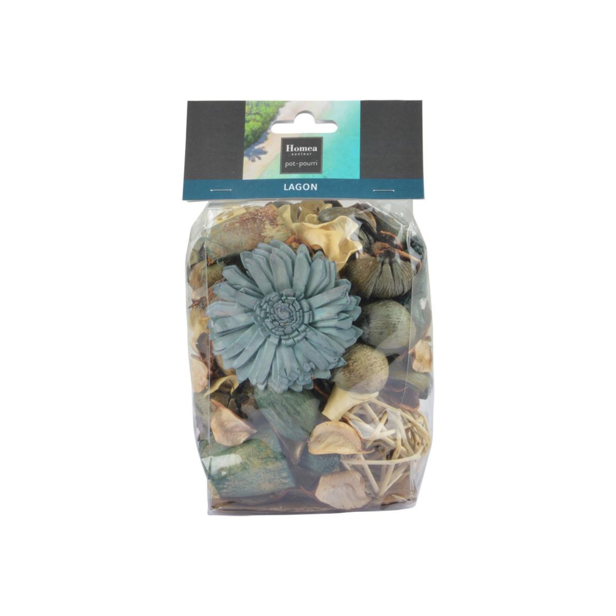 Voir la diapositive 3 : HOMEA Pot pourri  essentiel ii  110g lagon