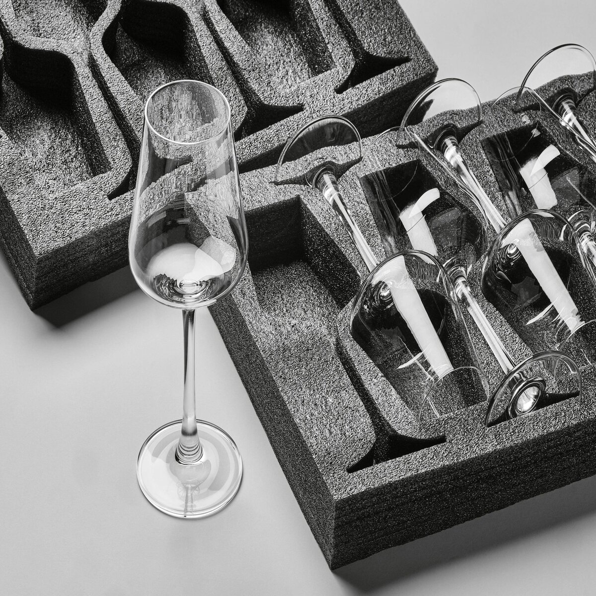 BJORN Verre à pied 34cl LAGOM - 6 pièces