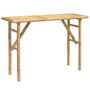 Voir la diapositive 2 : VIDAXL Table console 115x39x75 cm bambou