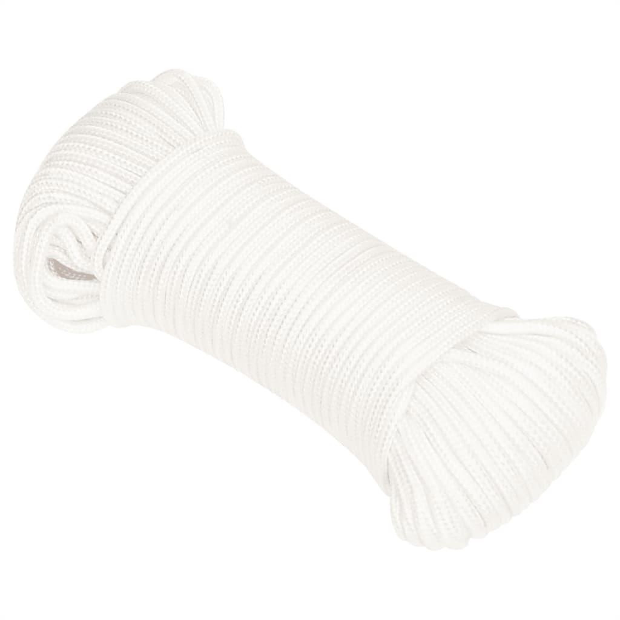 Voir la diapositive 2 : VIDAXL Corde de bateau Blanc complet 5 mm 500 m Polypropylene