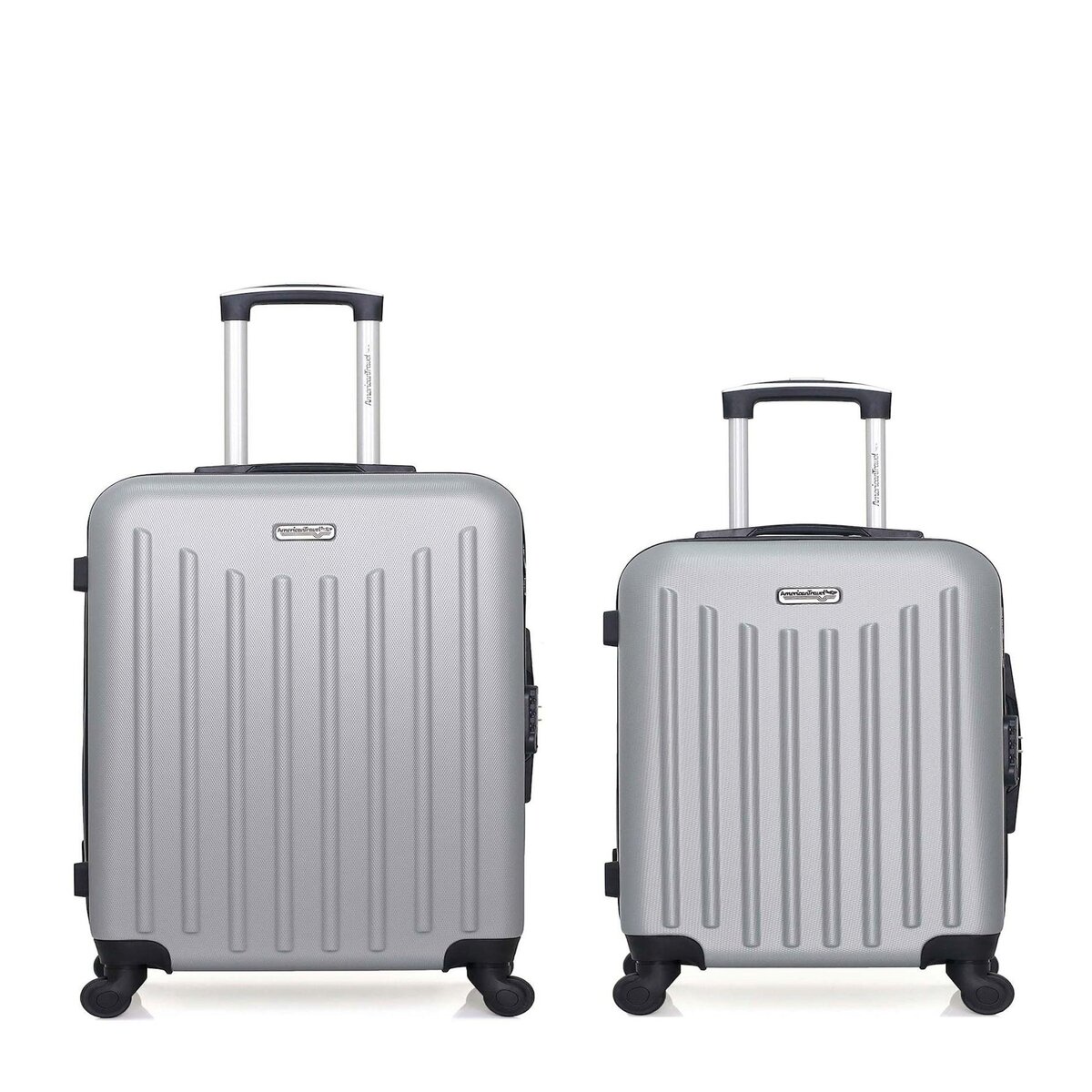 AMERICAN TRAVEL AMERICAN TRAVEL - Lot de 2 - Valise grand format et valise weekend BROOKLYN