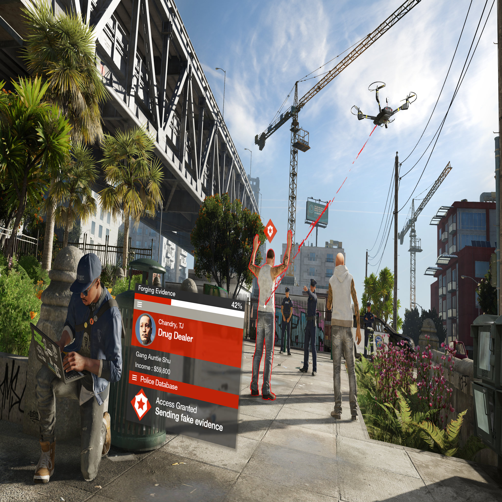Voir la diapositive 3 : Watch Dogs 2 PS4