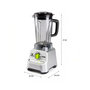 Voir la diapositive 5 : Domo Blender 2l 1500w blanc - DO747BL