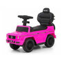 Voir la diapositive 1 : MILLY MALLY Milly Mally Porteur Mercedes G350D en Rose avec Barre de Poussée Interactive