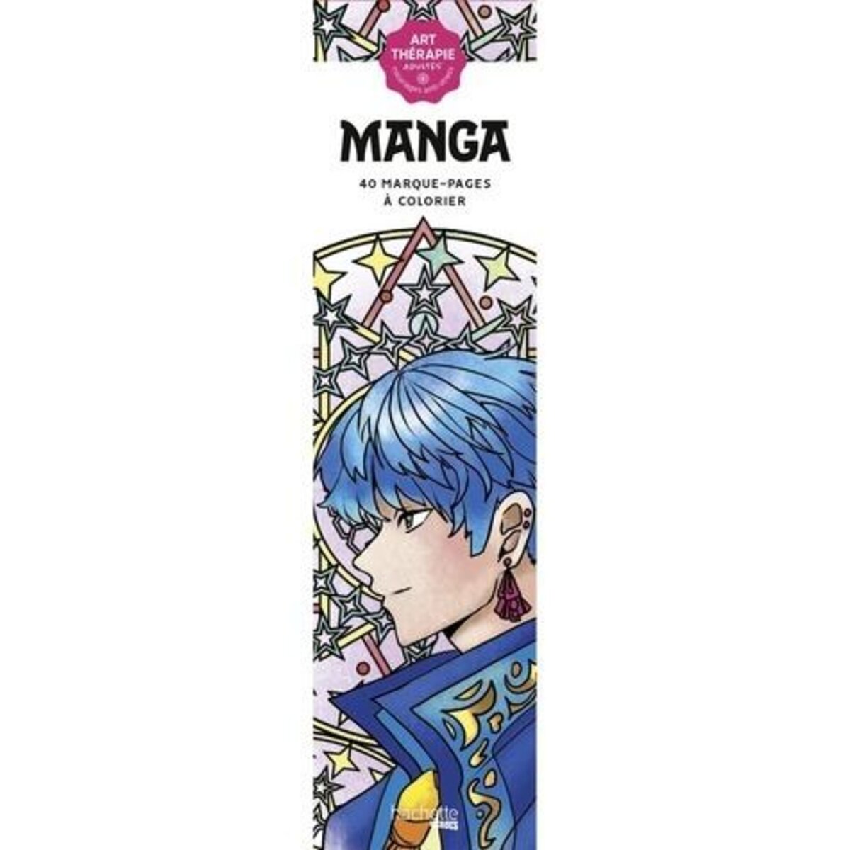 MANGA. 40 MARQUE-PAGES A COLORIER, Leizh