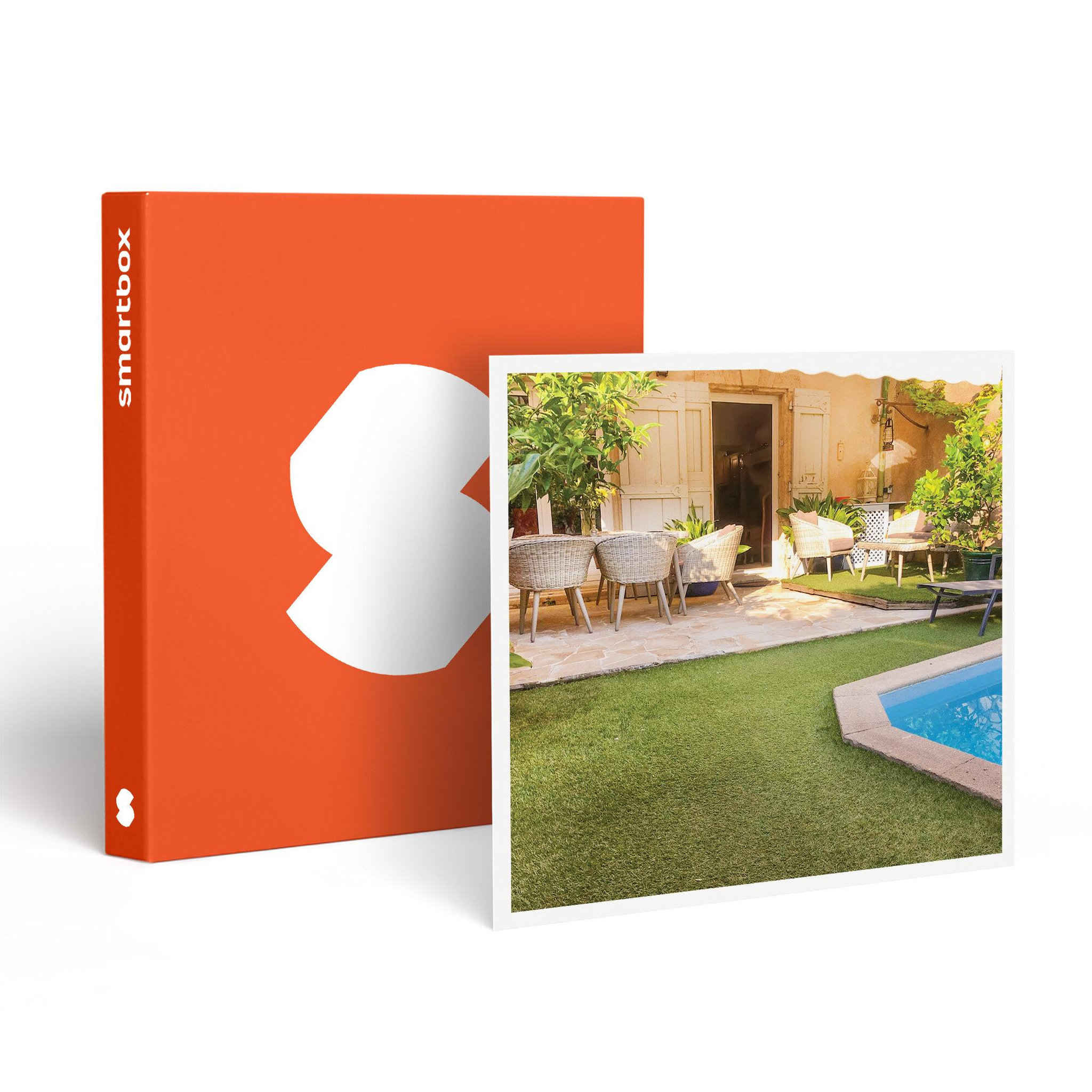 Smartbox 2 jours en famille près de béziers dans une maison d'hôtes avec piscine - coffret cadeau séjour