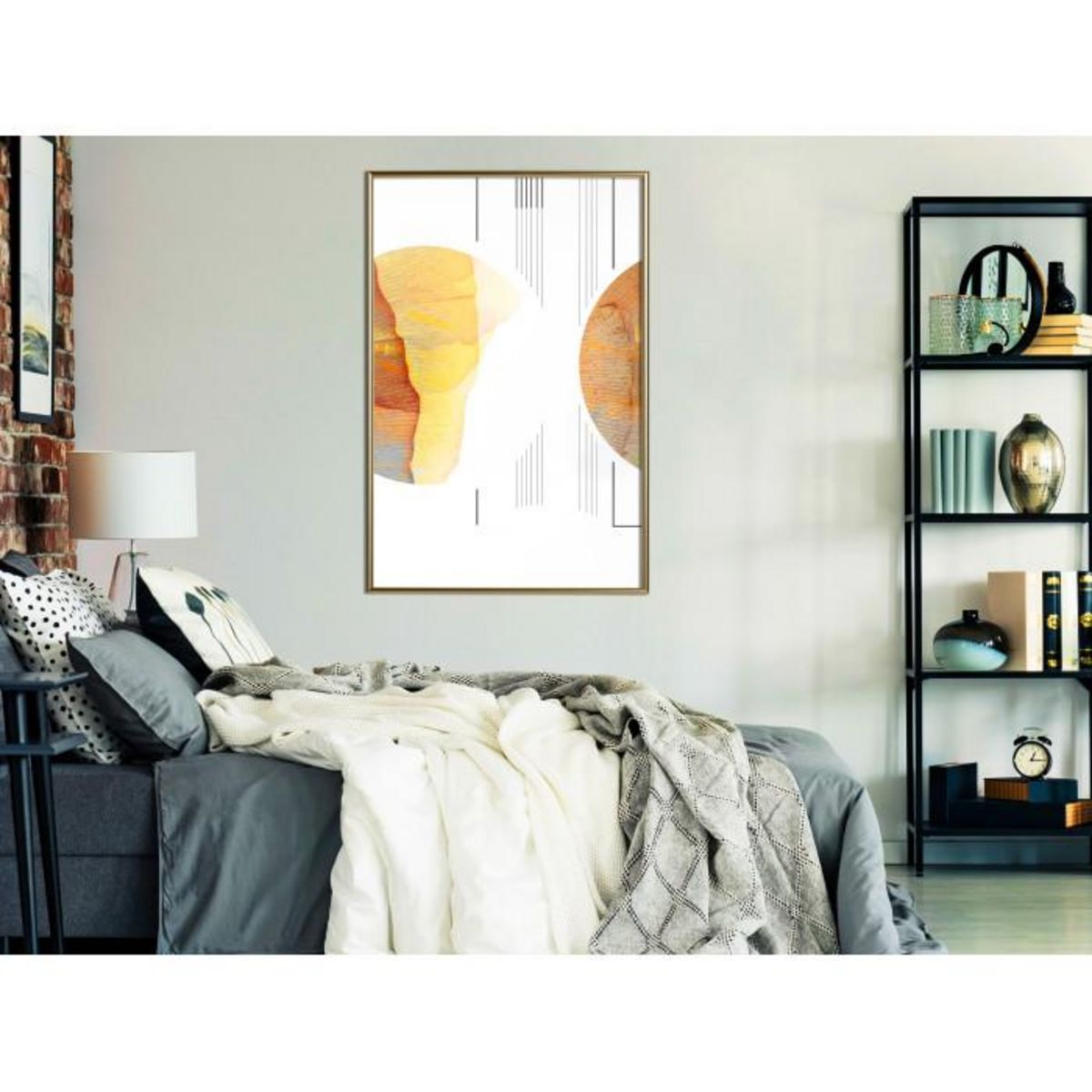 Paris Prix Affiche Murale Encadrée  Collision of Planets