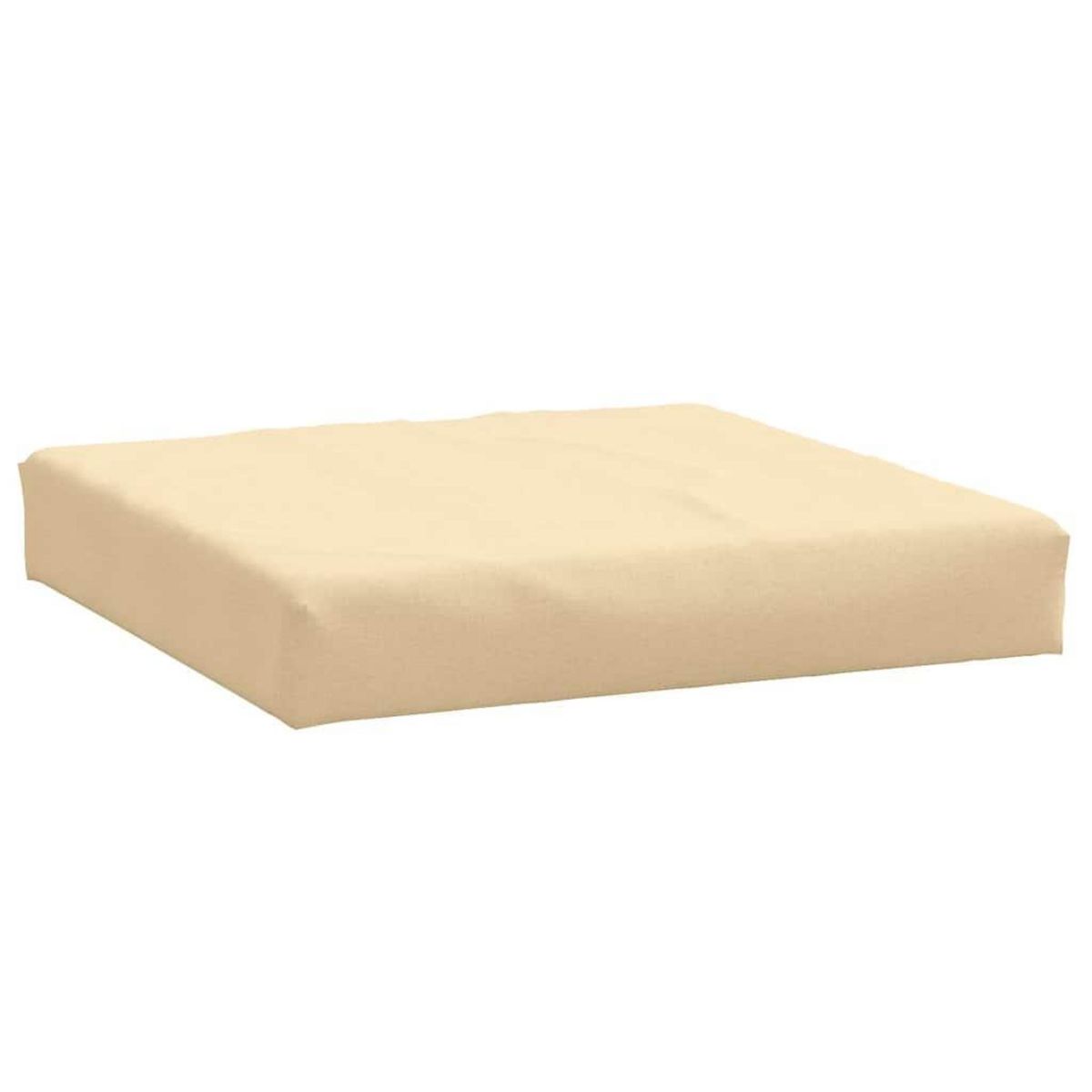 VIDAXL Coussins de palette lot de 3 beige melange tissu