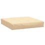 Voir la diapositive 5 : VIDAXL Coussins de palette lot de 3 beige melange tissu