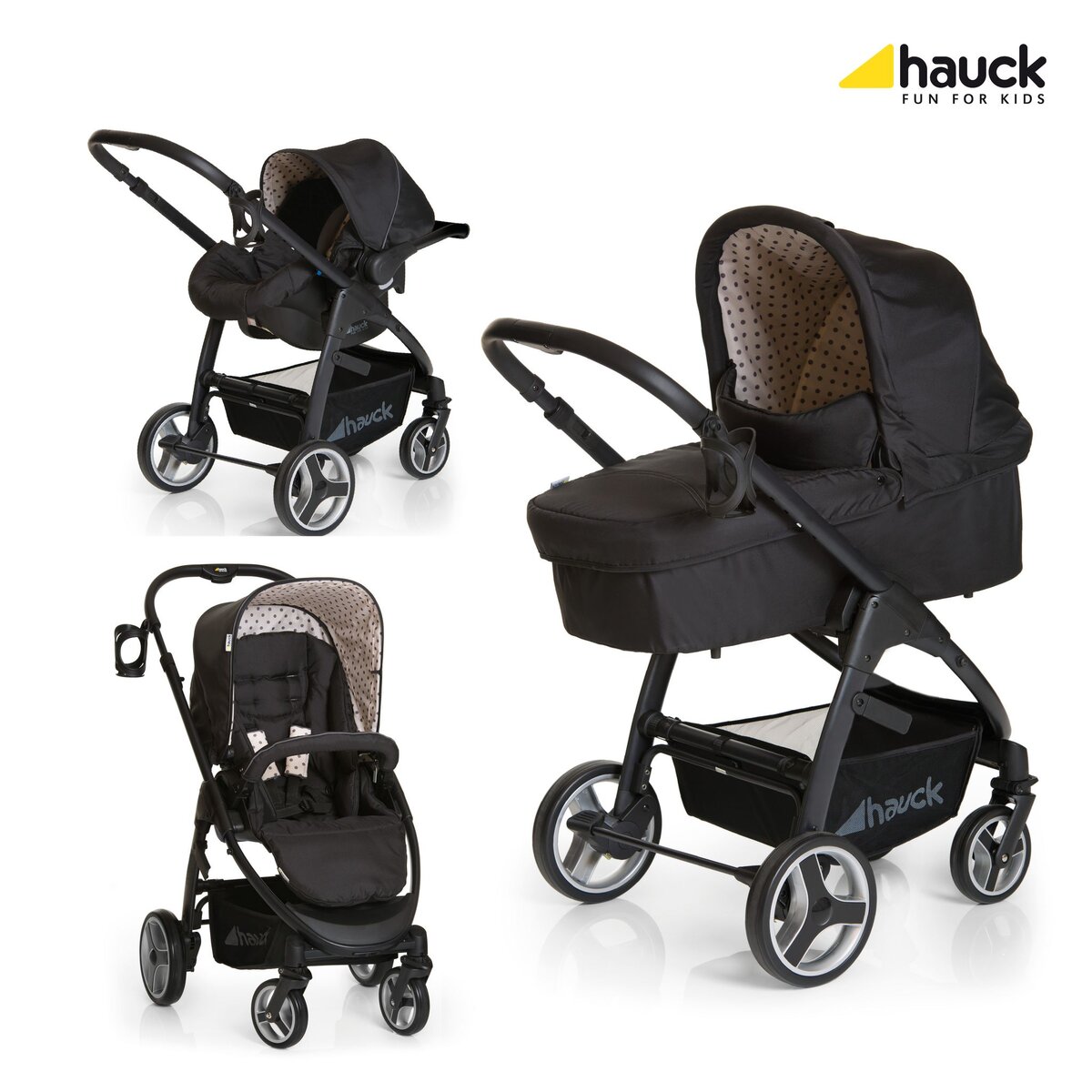 Hauck poussette hot sale combinée