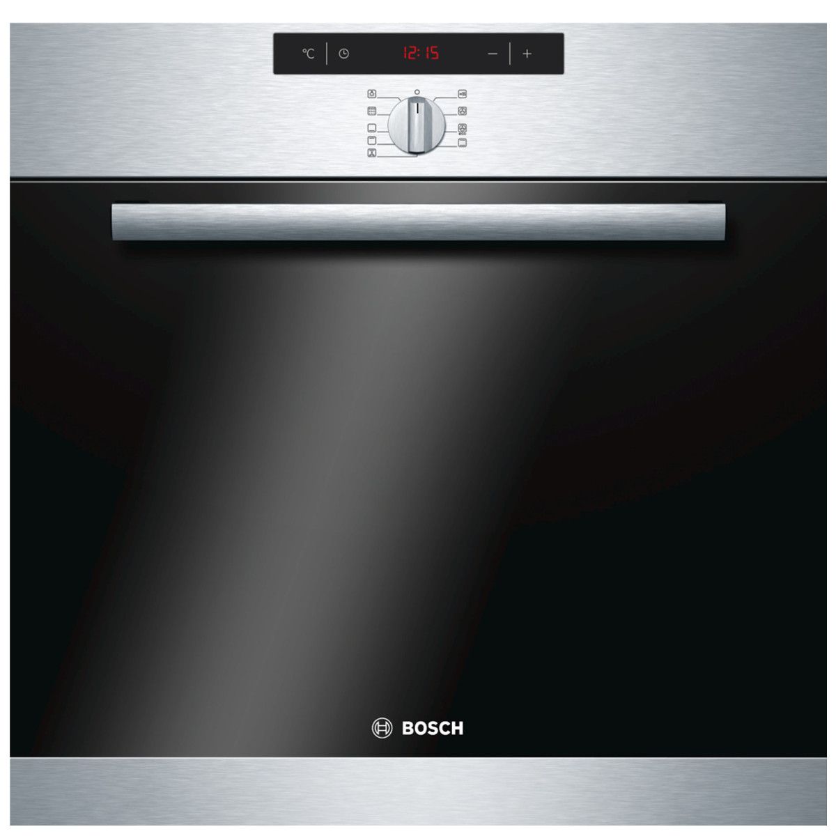 BOSCH Four encastrable HBA64B151F, 57 L, Multifonction, Chaleur Tournante, Nettoyage Pyrolyse