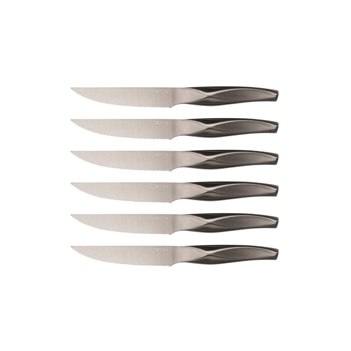 BJORN Couteaux à steak LARUS - 6 pièces