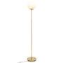 Voir la diapositive 2 : ATMOSPHERA Lampadaire design boule Dris - H. 134 cm - Doré