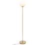 Voir la diapositive 2 : ATMOSPHERA Lampadaire design boule Dris - H. 134 cm - Doré