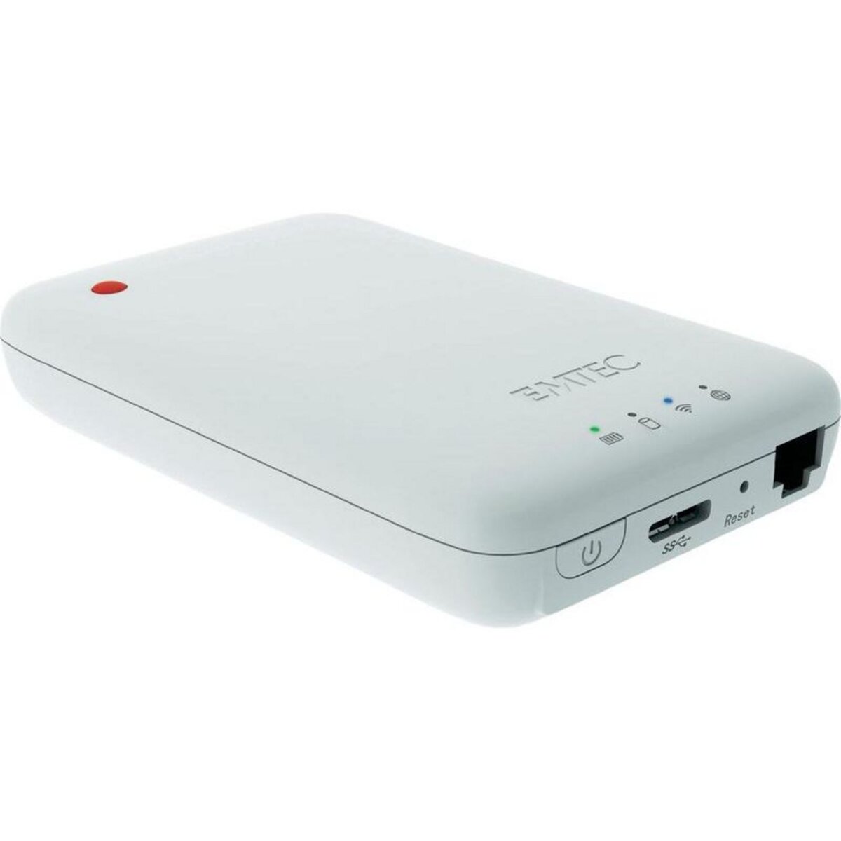 EMTEC Disque dur externe P600 -  1 To - USB 3.0/Wi-Fi