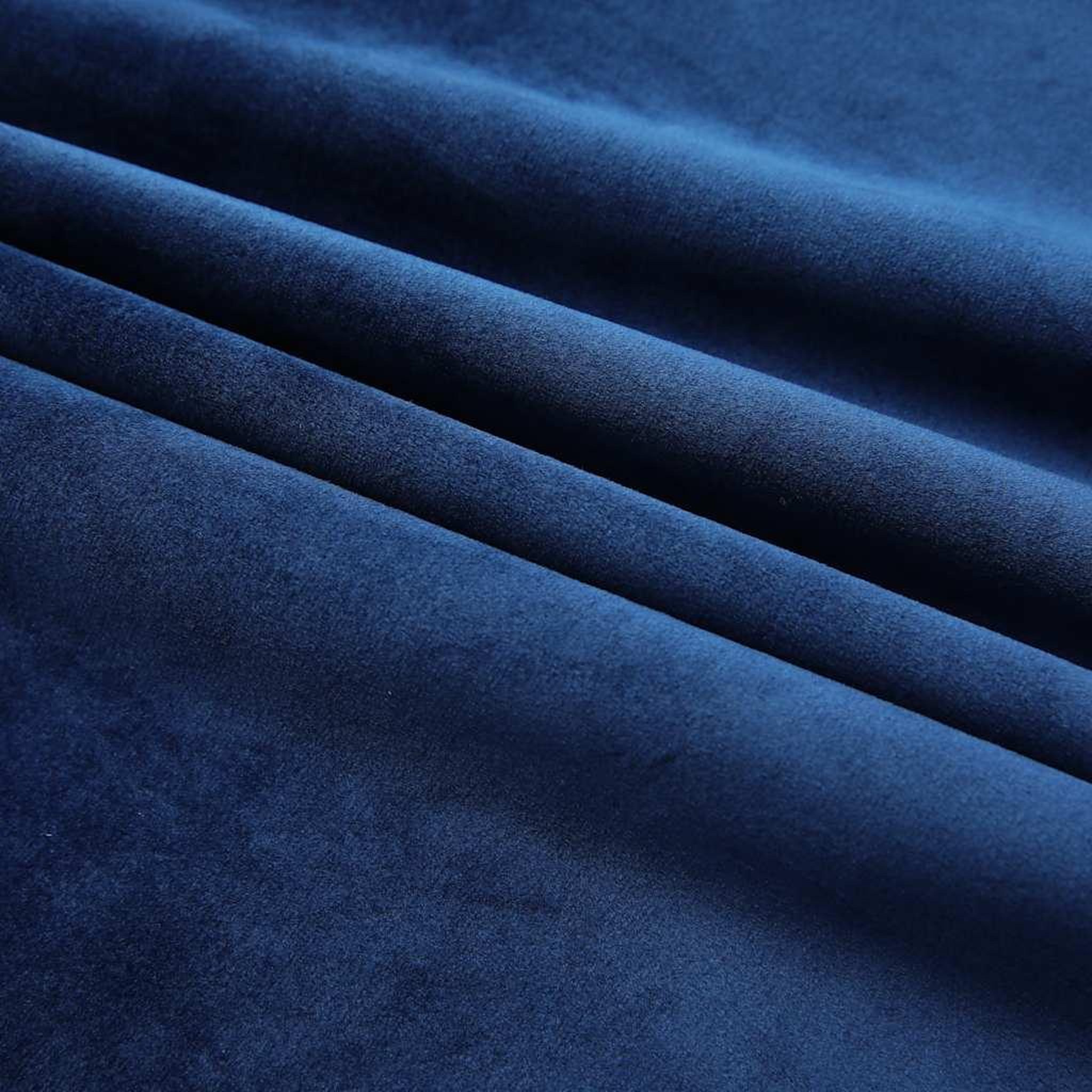 Voir la diapositive 3 : VIDAXL Rideaux occultants et crochet 2pcs Velours Bleu fonce 140x175cm