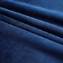 Voir la diapositive 3 : VIDAXL Rideaux occultants et crochet 2pcs Velours Bleu fonce 140x175cm
