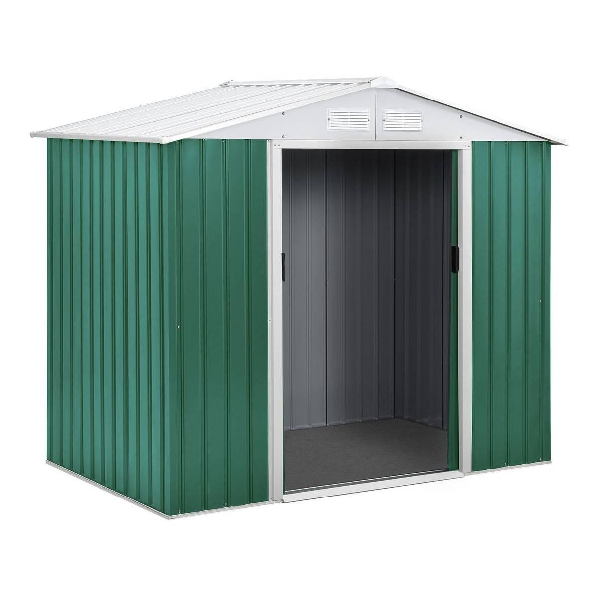 Habitat et Jardin Abri de jardin métal  Rosas  - 2,71 M² - Vert