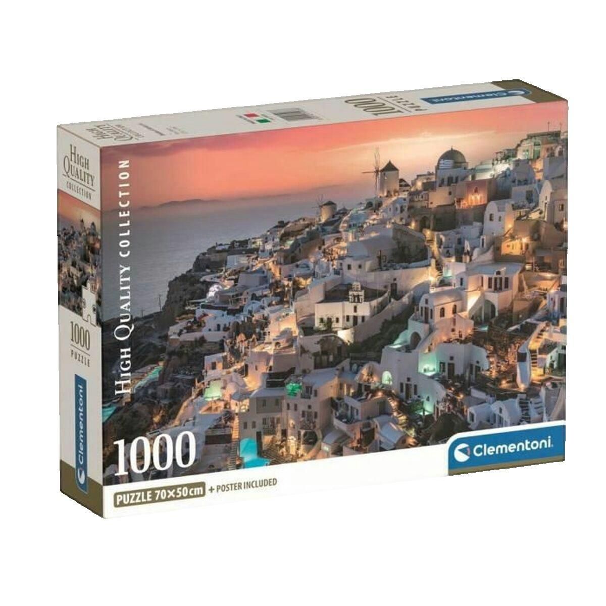 CLEMENTONI Puzzle enfant Clementoni 1000 pièces bleu