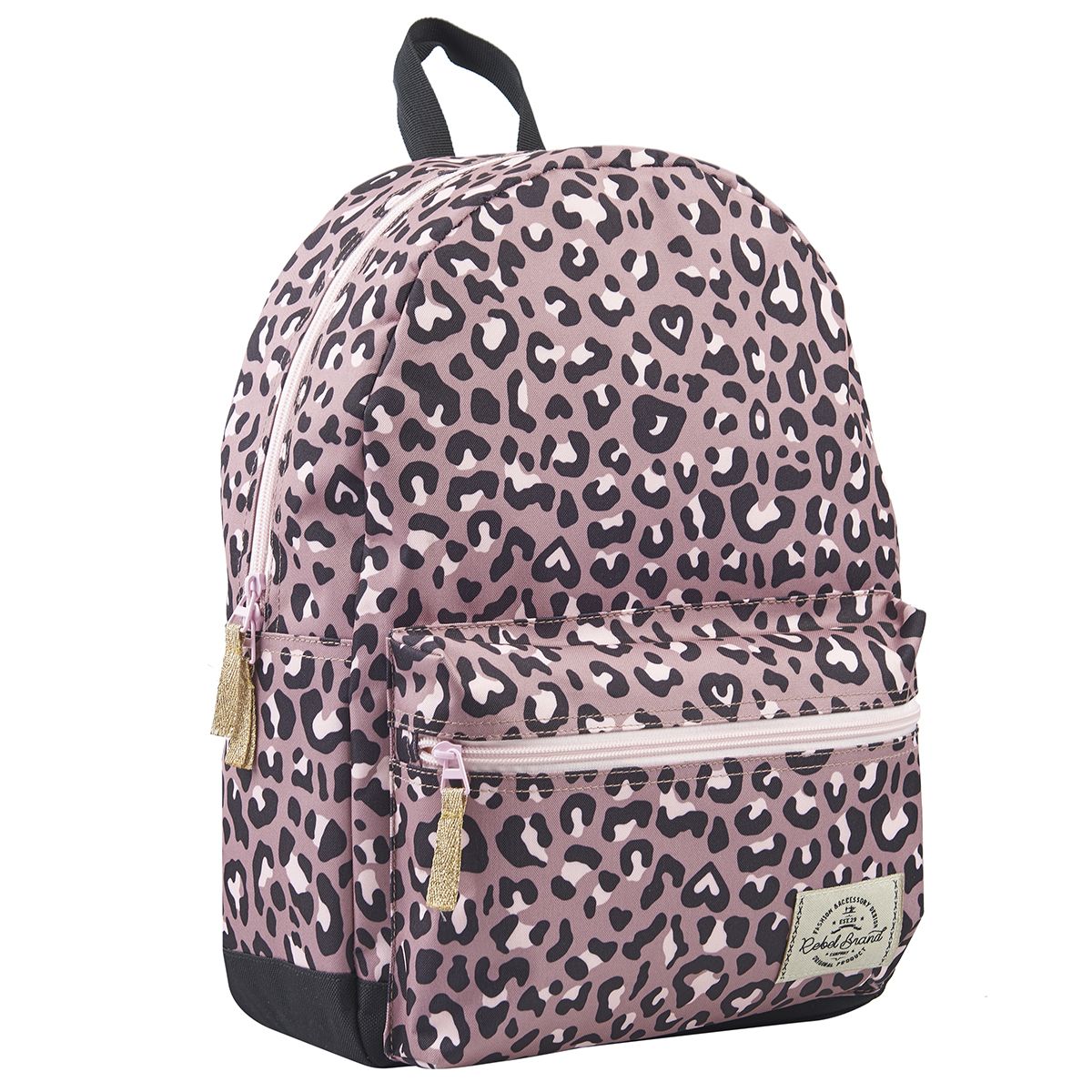 Milky Kiss Sac à dos 1 compartiment rose léopard 