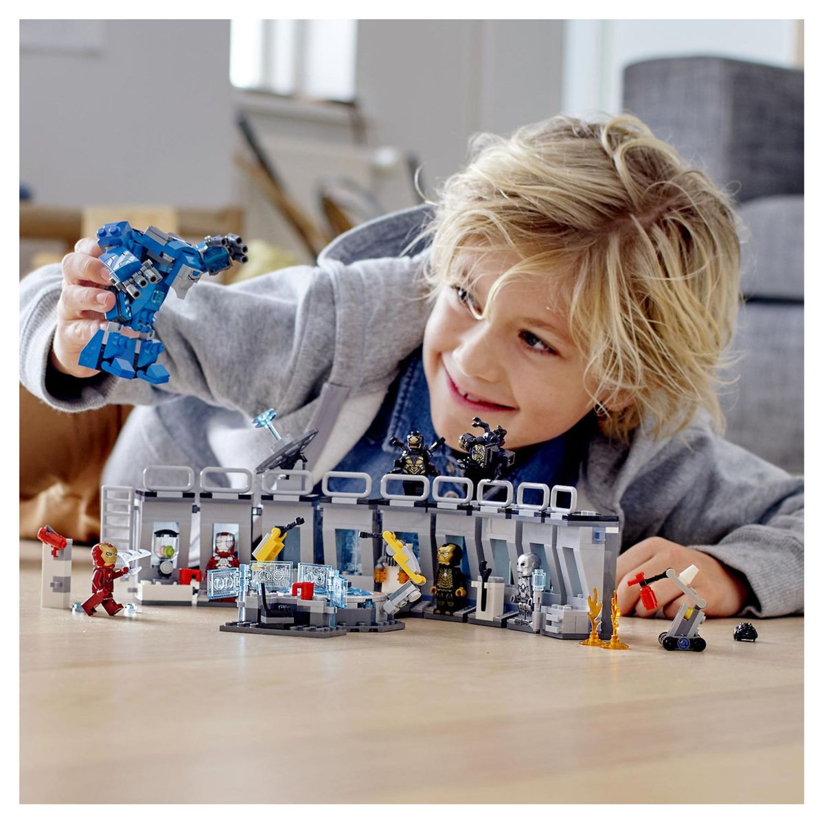 LEGO Marvel 76125 - La salle des armures d'Iron Man