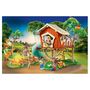 Voir la diapositive 2 : PLAYMOBIL 71001 - Cabane dans les arbres et toboggan