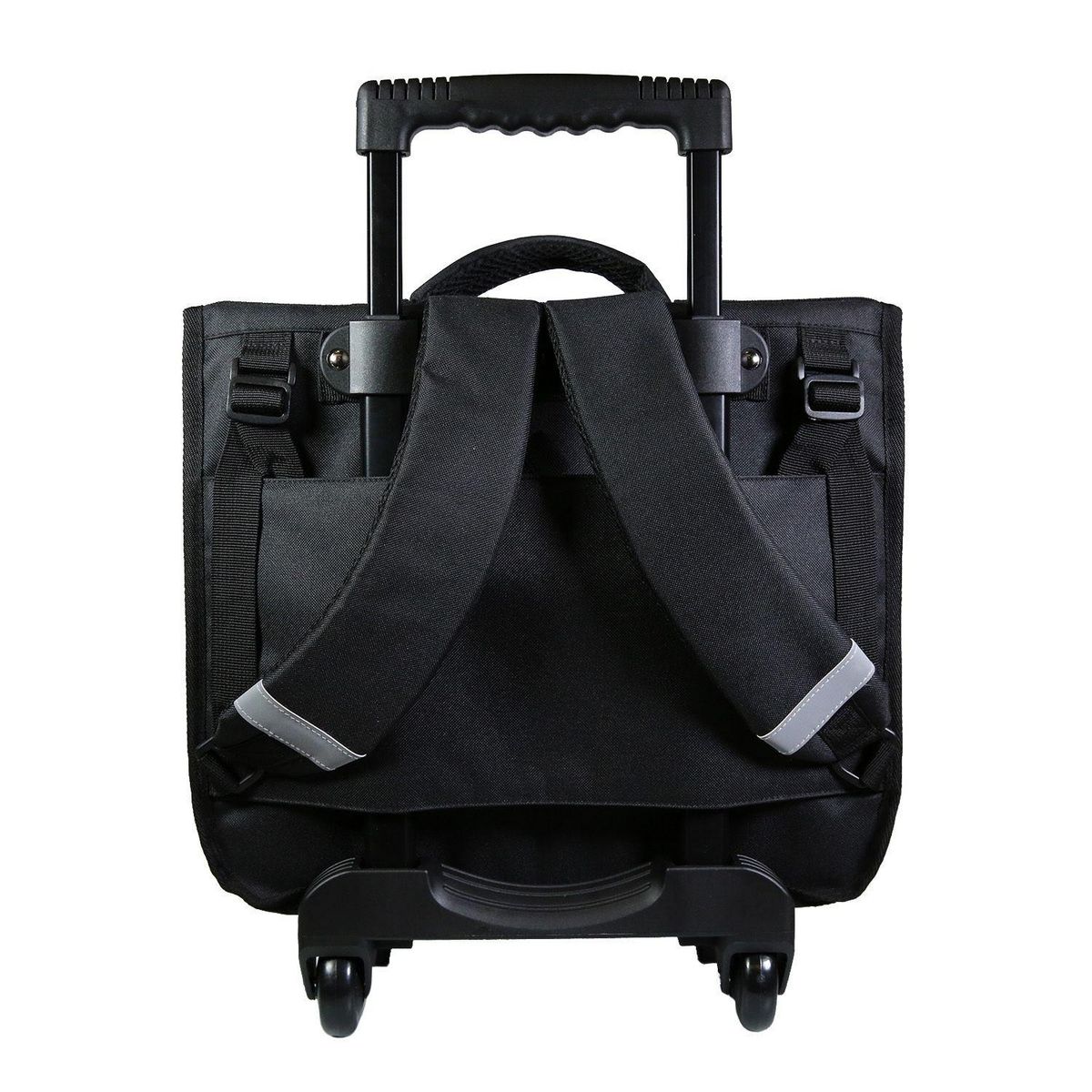 Bagtrotter BAGTROTTER Cartable à roulettes 38 cm Tortues Ninja Noir