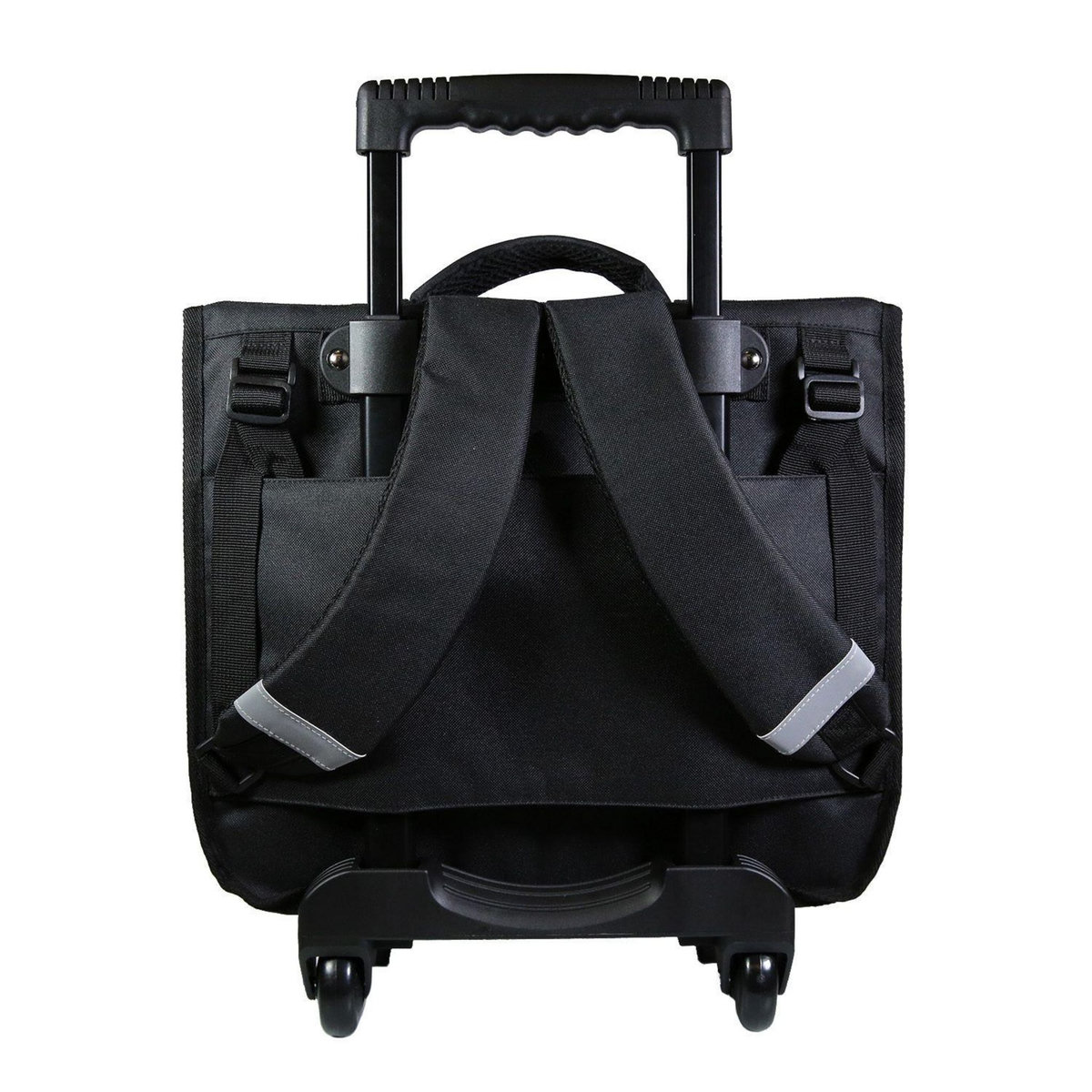 Bagtrotter BAGTROTTER Cartable à roulettes 38 cm Tortues Ninja Noir