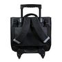 Voir la diapositive 4 : Bagtrotter BAGTROTTER Cartable à roulettes 38 cm Tortues Ninja Noir