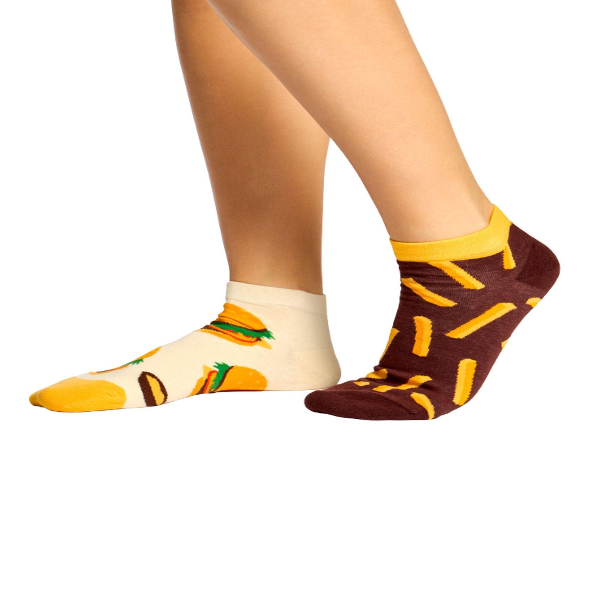 Voir la diapositive 3 : DEDOLES Socquettes burger frites