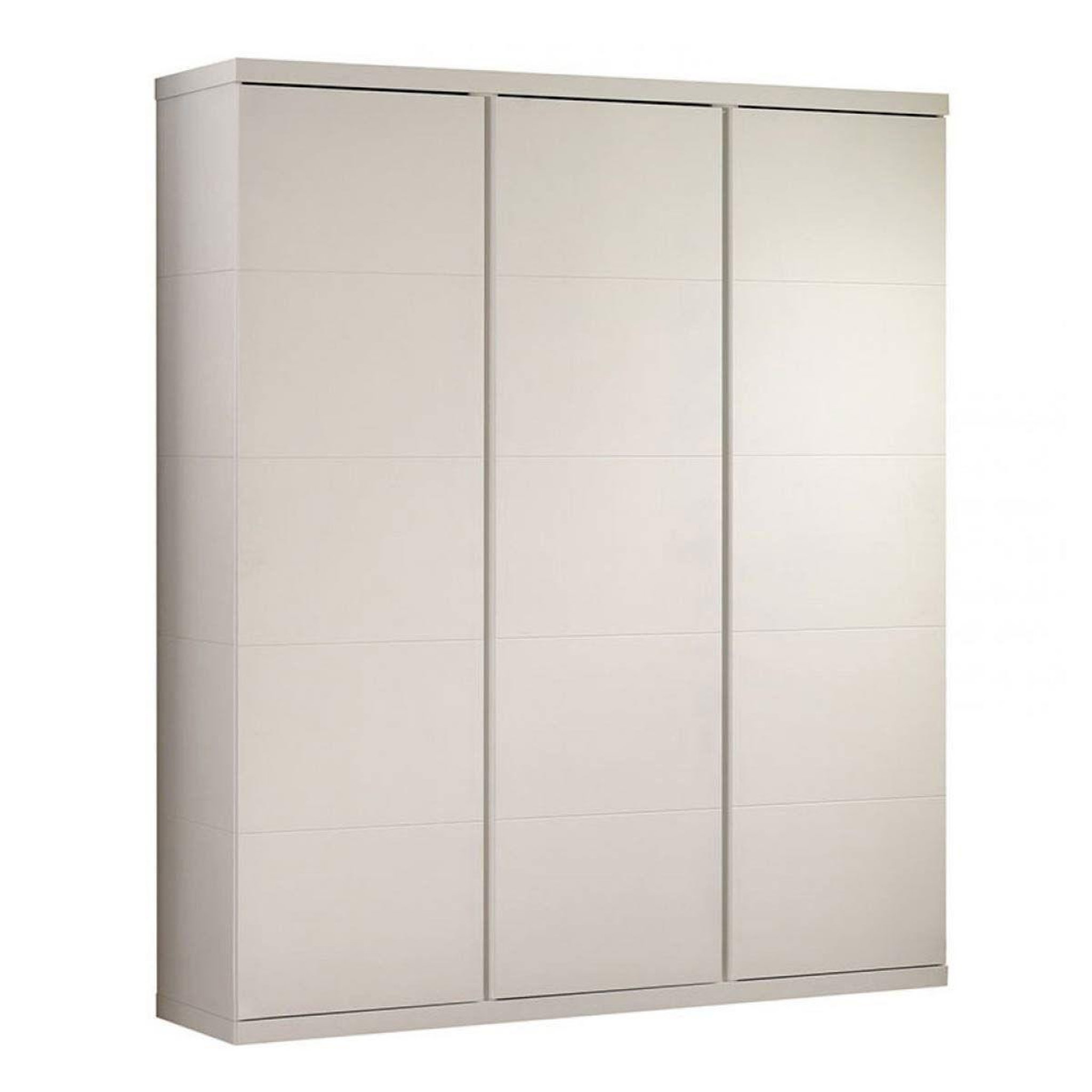 Voir la diapositive 4 : Paris Prix Pack - lit superposé enfant, tiroir & armoire 3 portes  lara  blanc