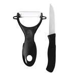Paris Prix Couteau & Éplucheur Céramique  Cario  16cm Noir