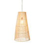 Voir la diapositive 2 : Paris Prix Lampe Suspension en Rotin  Alix  75cm Naturel