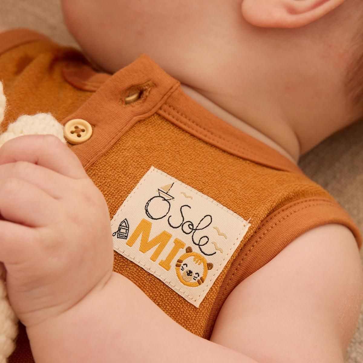 Petit Béguin Lot de 2 bodies bébé sans manches en éponge Mio