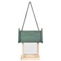 Voir la diapositive 5 : VIDAXL Mangeoires a oiseaux 4 pcs Bois de sapin