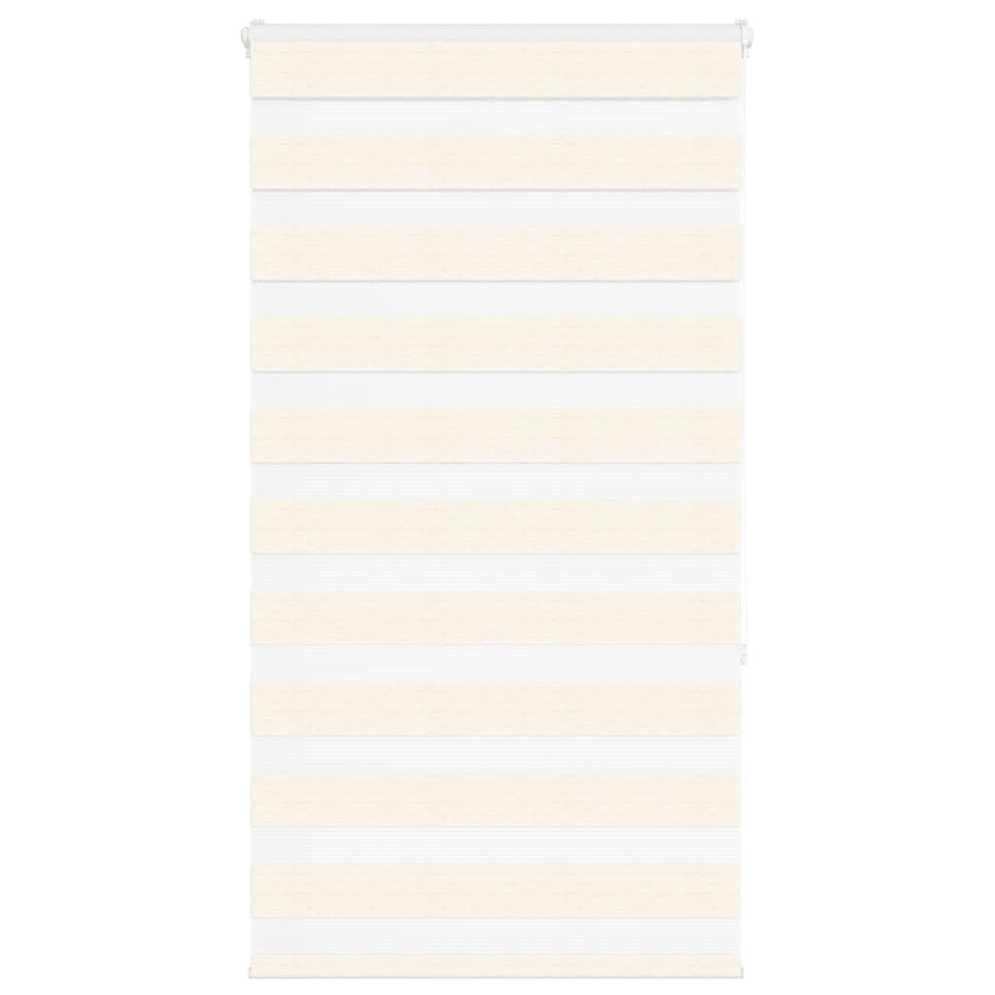VIDAXL Store zebre beige marbre largeur du tissu 80,9 cm polyester