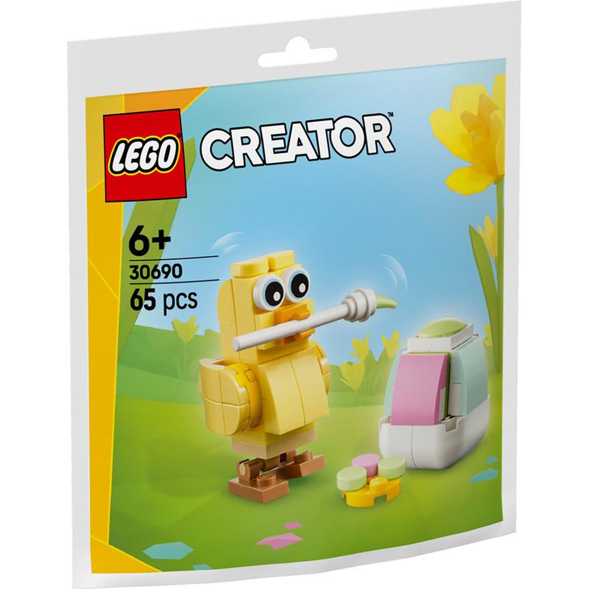 Voir la diapositive 2 : LEGO POUSSIN PEIGNANT OEUF PAQUES Lego LEG30690