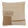 Voir la diapositive 1 : Paris Prix Coussin Déco Franges  Helio  45x45cm Beige