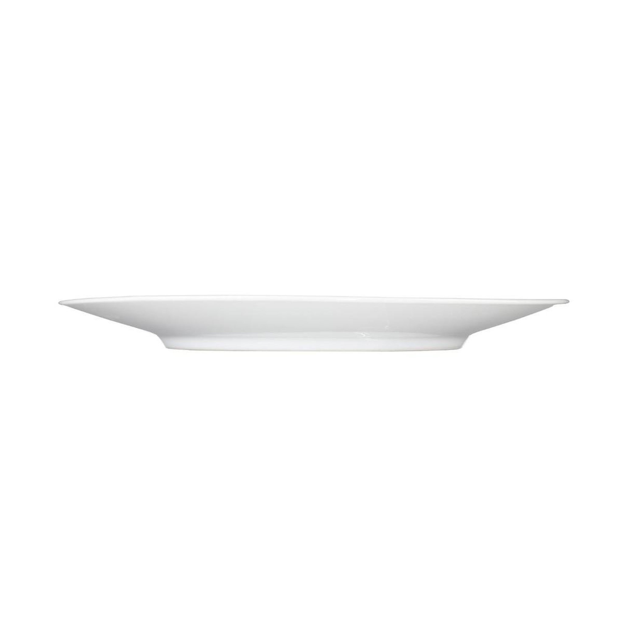Voir la diapositive 3 : SECRET DE GOURMET Lot de 6 Assiettes Plates  Rice  27cm Blanc