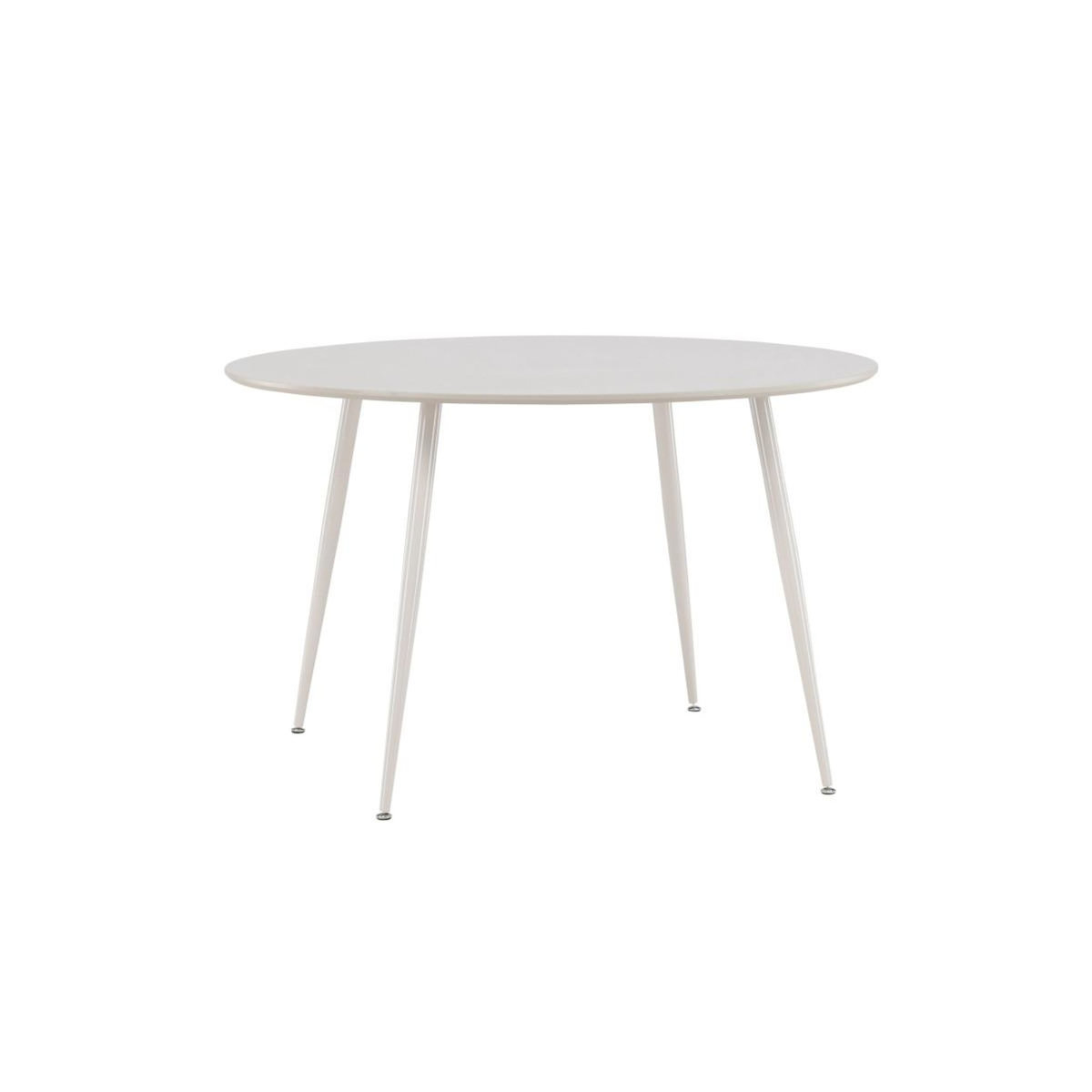 Paris Prix Table à Manger Ronde  Plaza  120cm Beige