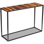 Voir la diapositive 2 : VIDAXL Table console Bois de recuperation massif 110x35x76 cm