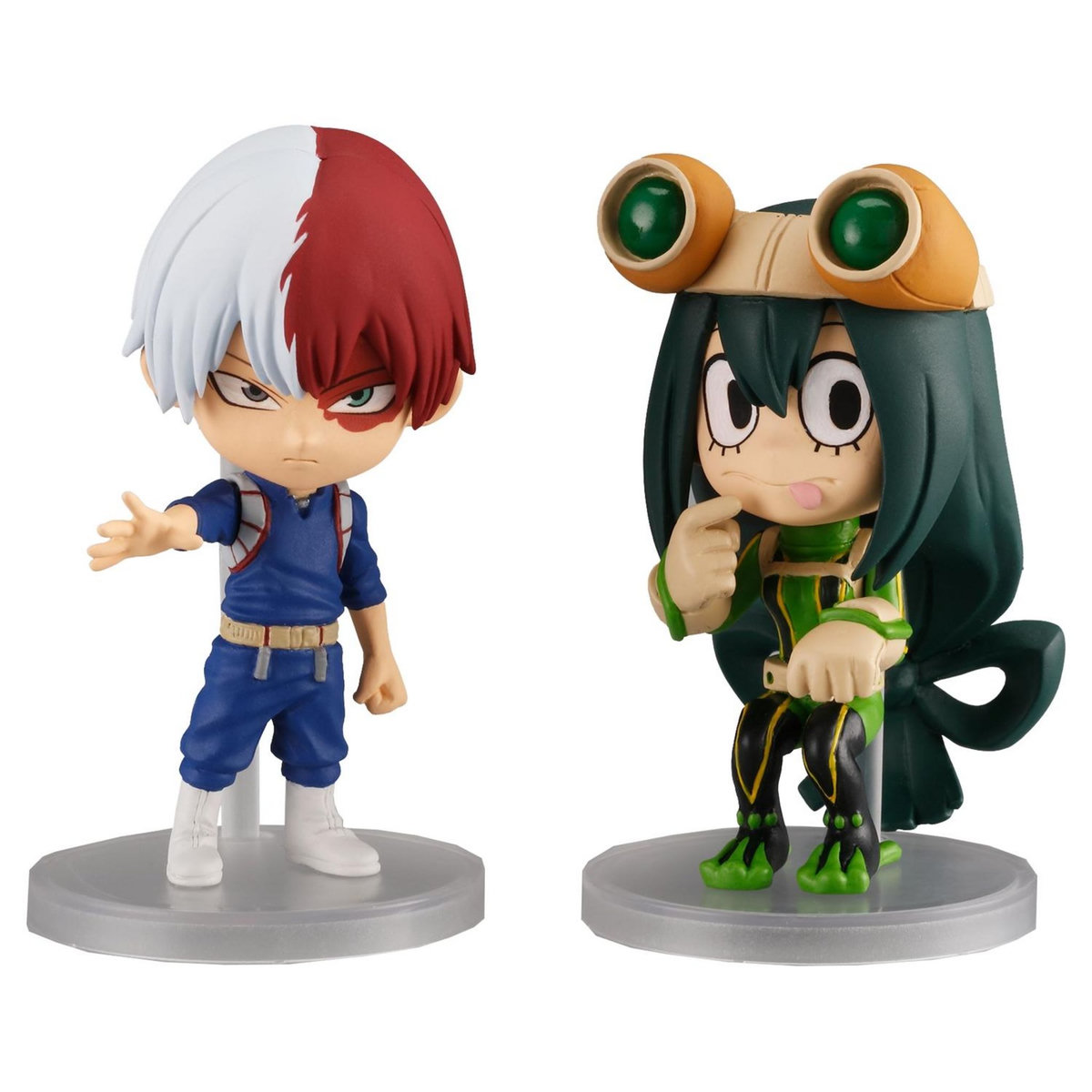 BANDAI Figurine 8 cm et son socle My hero academia