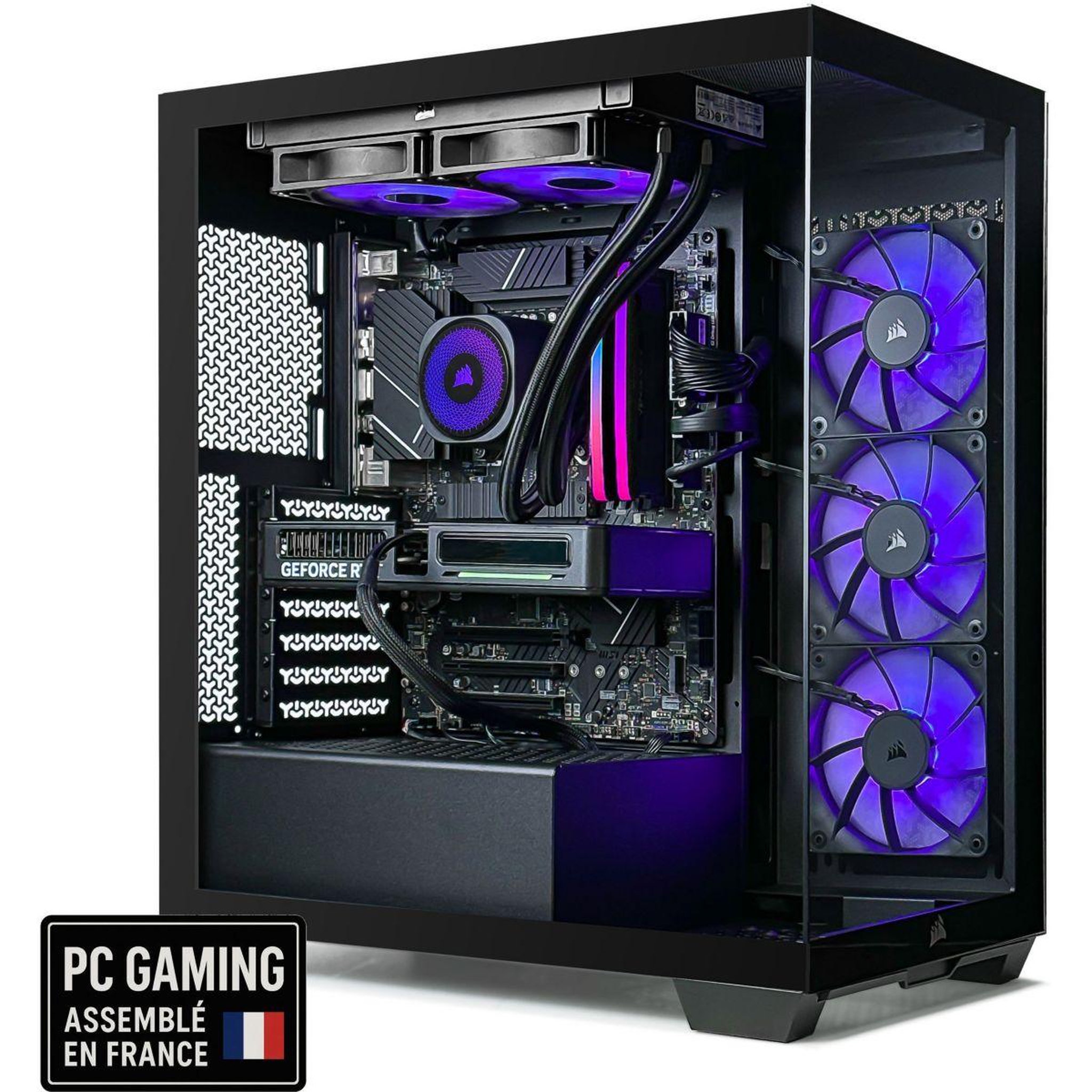 Voir la diapositive 1 : Corsair PC Gamer 3500X – AMD Ryzen 7 9800X3D – NVIDIA GeForce RTX 5080 – 32 Go RAM DDR5 – SSD 1 To