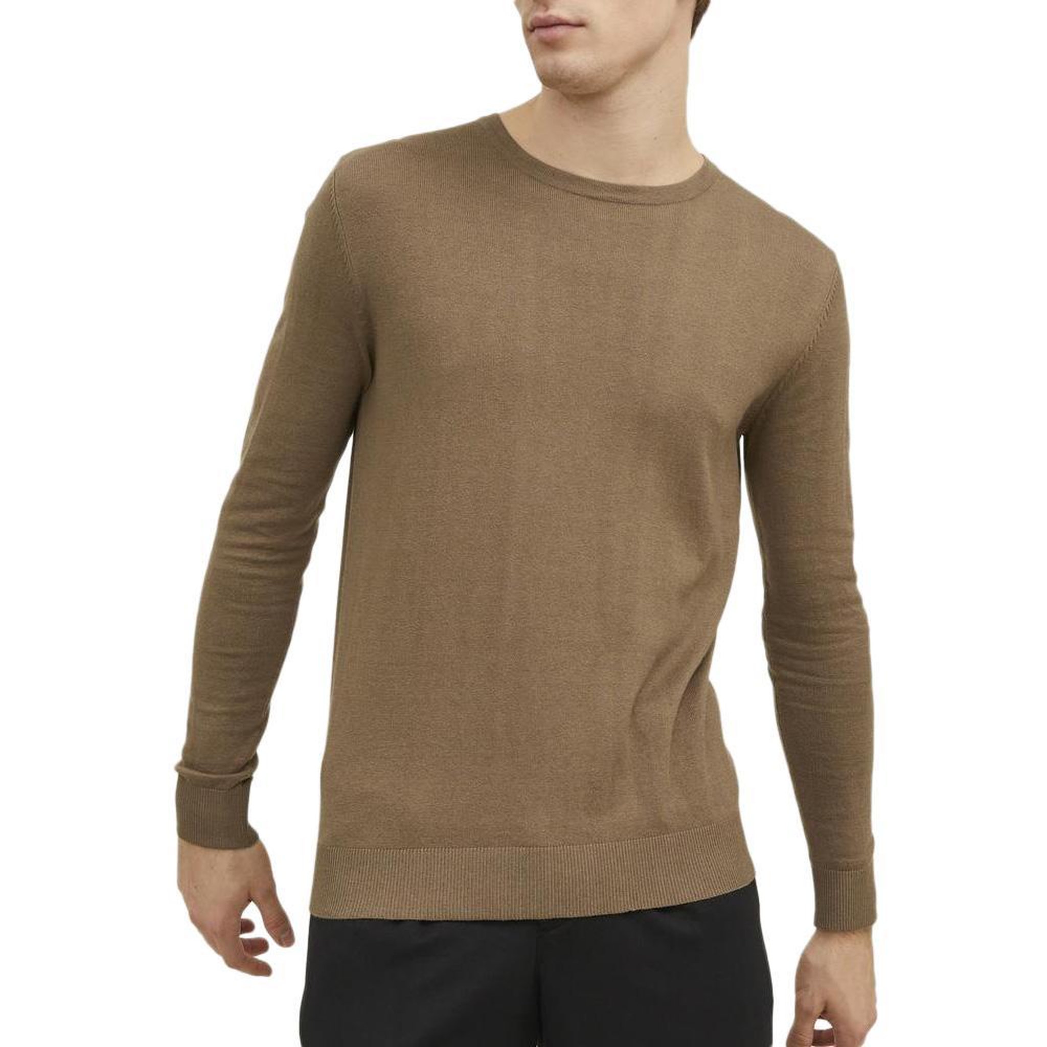 Jack & Jones Pull Marron Homme Jack & Jones Emile. Coloris disponibles : Marron
