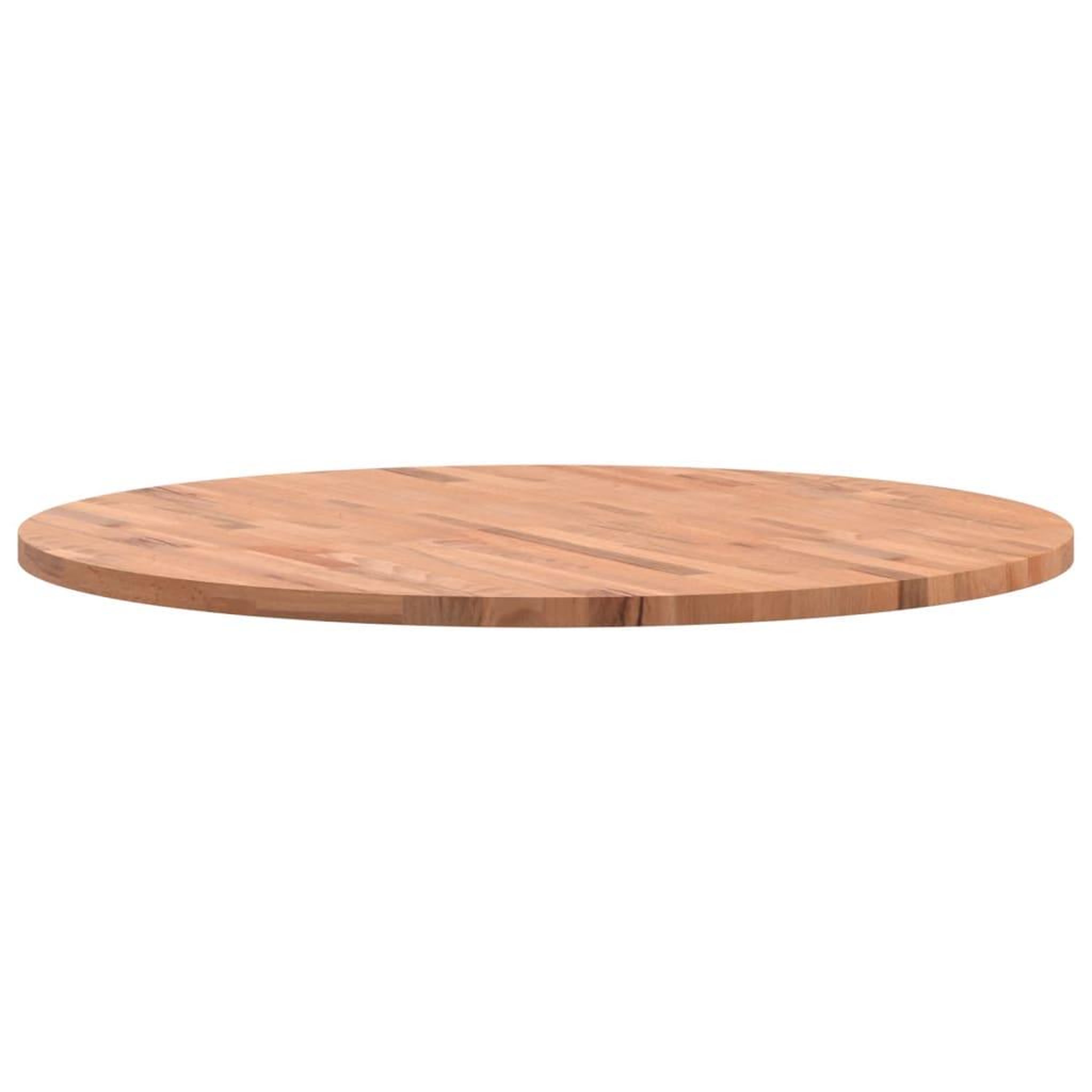 Voir la diapositive 5 : VIDAXL Dessus de table Ø90x2,5 cm rond bois massif de hetre