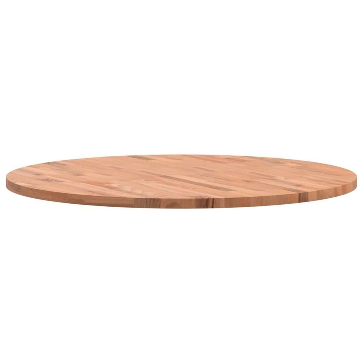 VIDAXL Dessus de table Ø90x2,5 cm rond bois massif de hetre