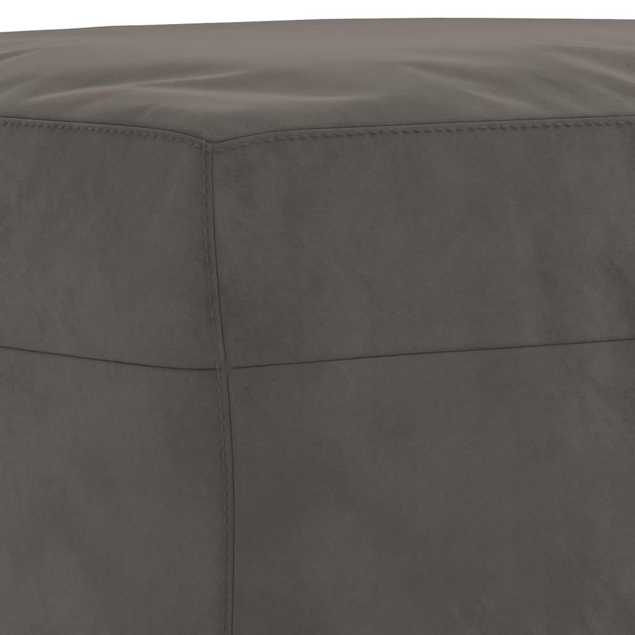 Voir la diapositive 5 : VIDAXL Banc Gris fonce 100x35x41 cm Velours