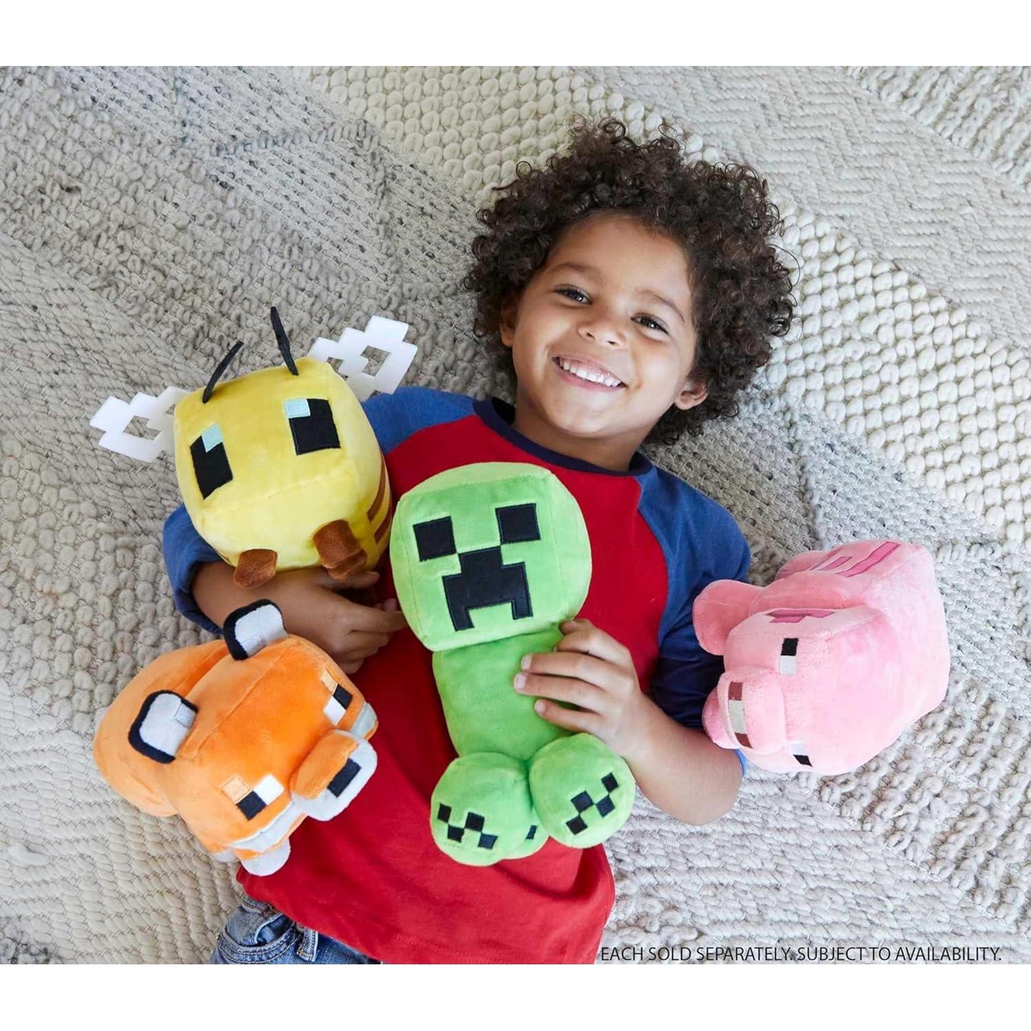 Voir la diapositive 6 : MATTEL Minecraft - Peluche Creeper 20 cm